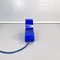 Lampada da tavolo Whistle Led postmoderna in vetro blu di Marco Lodola, Italia, inizio XXI secolo, Immagine 4