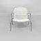 21st Century Italian White Metal Steel Web Armchairs by Citterio for B&b, 2000s, Set of 2 3