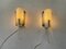 Mid-Century Green Curved Glass Sconces, Germany, 1950s, Set of 2, Image 3