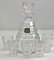 Crystal Decanter by Charles Graffart for Val Saint Lambert, 1950s, Set of 7 4