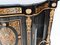 French Marquetry Inlay Serpentine Cabinet 6