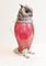 Silver Plate Owl Decanter 2