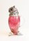 Silver Plate Owl Decanter 5