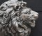 Bronze Lions Monumental Cat Statues, Set of 2, Image 13