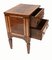 Empire Marquetry Inlay Nightstand Chest, Image 3