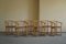 Vintage Danish Bamboo Dining Chairs, 1960s, Set of 6, Image 4