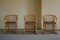 Dänische Vintage Esszimmerstühle aus Bambus, 1960er, 6er Set 6
