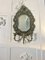Antique Victorian Brass Wall Mirrors, Set of 2 4