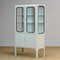 Vintage Glass & Iron Medical Cabinet, 1970s, Image 3