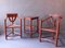 Chairs and Side Table by Bernhard Hoetger for Fischerhuder Werkstätten, 1914, Set of 3 1