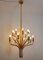 Mid-Century Brass Chandelier from Staff Leuchten, 1970s 9