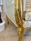 Antike viktorianische geschnitzte vergoldete französische Sitzbank 7