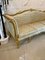 Antique Victorian French Carved Gilded Settee 4