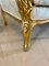 Antique Victorian French Carved Gilded Settee 14