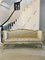 Antique Victorian French Carved Gilded Settee, Image 1