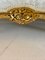 Antique Victorian French Carved Gilded Settee 11