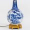 Lámpara de mesa china de porcelana, siglo XIX, Imagen 2