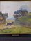 Angelo Pavan, Mountain Landscape Painting, 1920s, Oil on Panel, Framed 6