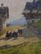 Angelo Pavan, Mountain Landscape Painting, 1920s, Oil on Panel, Framed 3