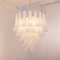 Petal Suspension Chandelier in Murano Glass, Italy, Image 3