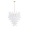 Petal Suspension Chandelier in Murano Glass, Italy, Image 2