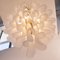 Petal Suspension Chandelier in Murano Glass, Italy 7