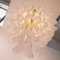 Italian Petal Suspension Chandelier in Murano Glass, Image 4