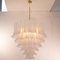 Italian Petal Suspension Chandelier in Murano Glass, Image 5