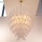 Italian Petal Suspension Chandelier in Murano Glass, Image 6