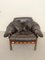 Mid-Century Percival Lafer Style Tufted Leather Armchair, 1970s 2