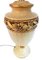 Large Ceramic Lamp with Gilded Ornament 2