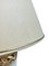 Large Ceramic Lamp with Gilded Ornament 4