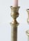 19th Century Restoration Bronze Candleholders, Set of 2, Image 5