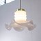 Vintage Suspension Light in White Milk Glass, Italy, Image 7