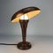 Art Deco Kupfer Mushroom Tischlampe 7