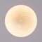 Lampada a sospensione sferica vintage bianca con decorazione a spirale, Immagine 5