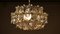 Glass and Brass Chandelier from Palwa, 1960s 2
