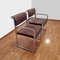 Vintage Bauhaus Brown Leather Tubular Chairs, Italy, 1970s, Set of 2 2
