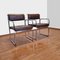 Vintage Bauhaus Brown Leather Tubular Chairs, Italy, 1970s, Set of 2 5