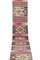 Tapis de Couloir Kilim Vintage Rose 2