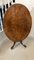 Antique Victorian Burr Walnut Oval Inlaid Centre Table 2