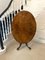 Antique Victorian Burr Walnut Oval Inlaid Centre Table 4