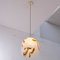 Vintage Murano Glass Suspension Lamp with Bell, Image 3