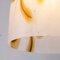 Vintage Murano Glass Suspension Lamp with Bell 9