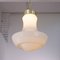 Vintage Suspension Lamp in White Murano Glass Milk, Italy, Image 3