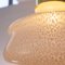 Vintage Italian Suspension Light in White Murano Glass Milk 4