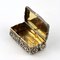 19th Century Silver Snuffbox with Gold Decor 4
