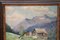 Cino Bozzetti, Italienische Landschaft, 1937, Öl auf Karton, Gerahmt 7