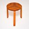 Walnut Bentwood Stool, 1950s 2