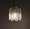 Little Kalmar Franconia Eislass Chandelier 1960 from Kalmar Franken Kg 6